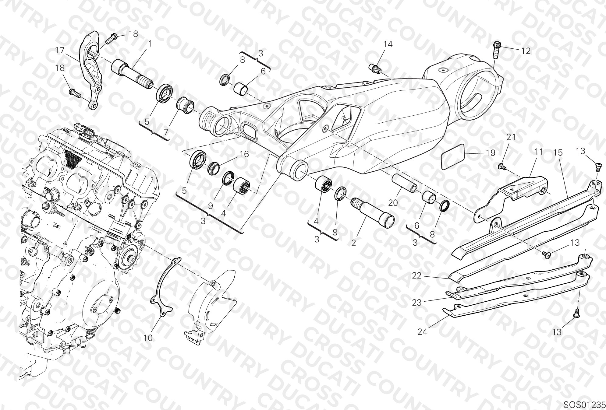 Rear Swinging Arm