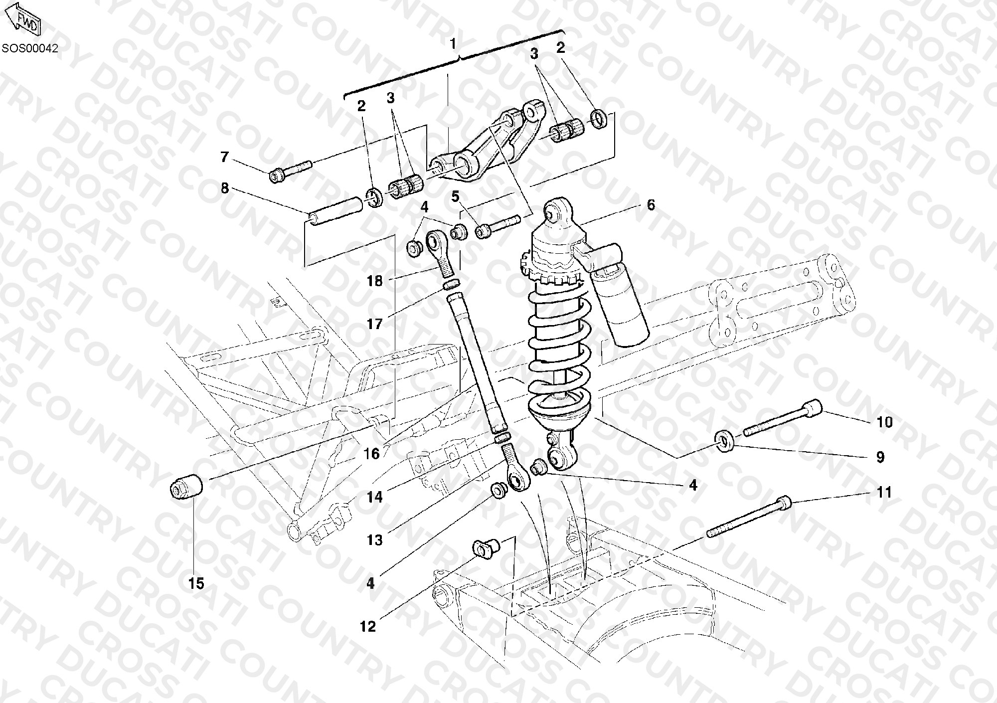 Rear Shock Absorber