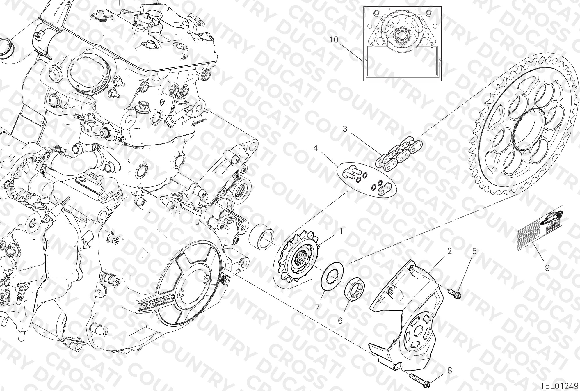 Front Sprocket - Chain
