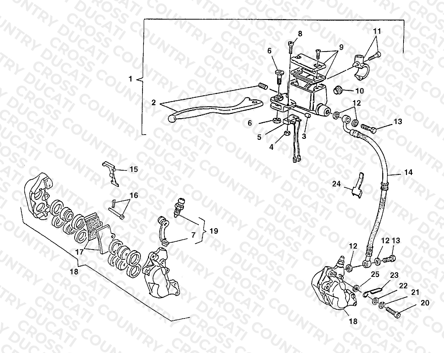 Front Brake System