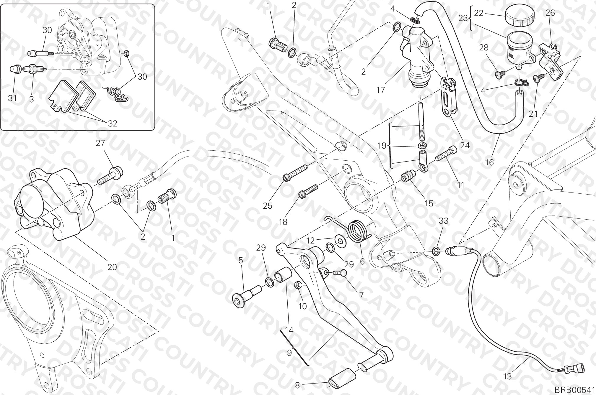 Rear Brake System