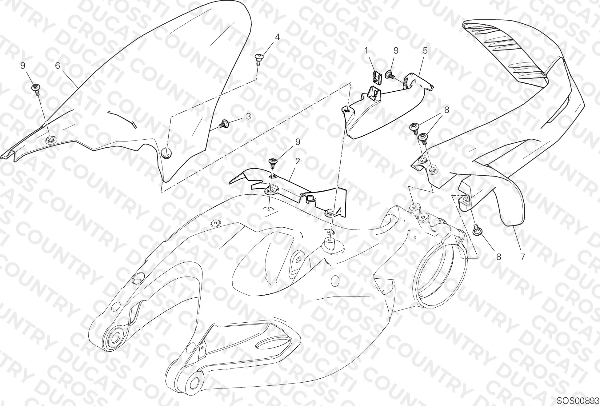 Rear Mudguard