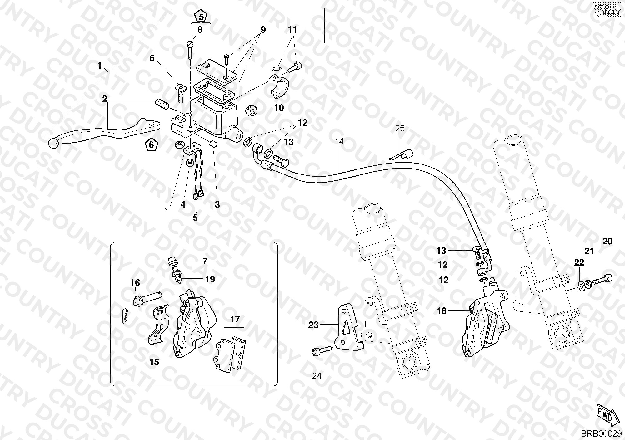 Front Brake System