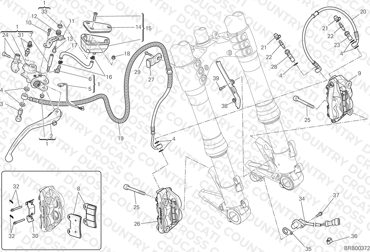 Front Brake System
