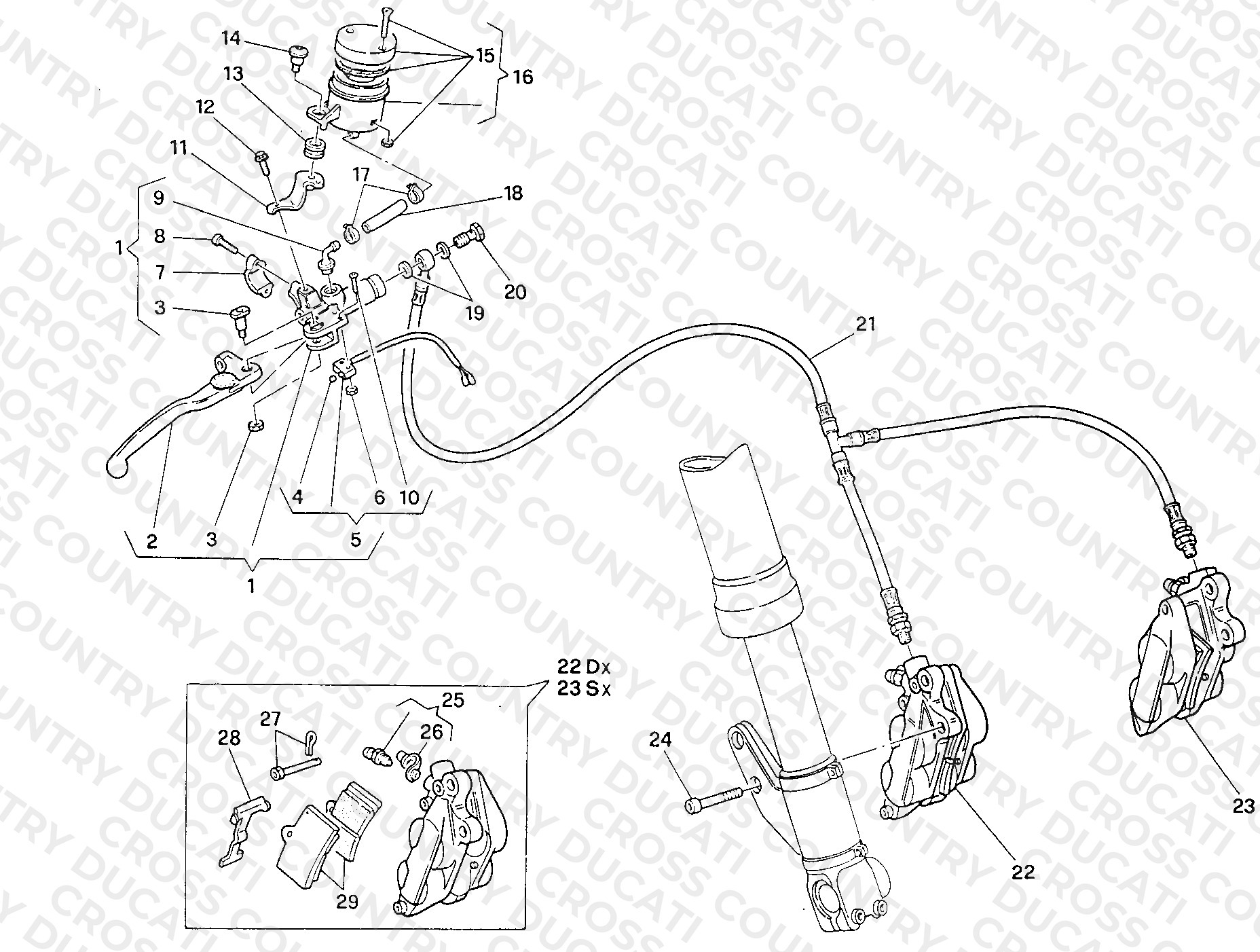 Front Brake System
