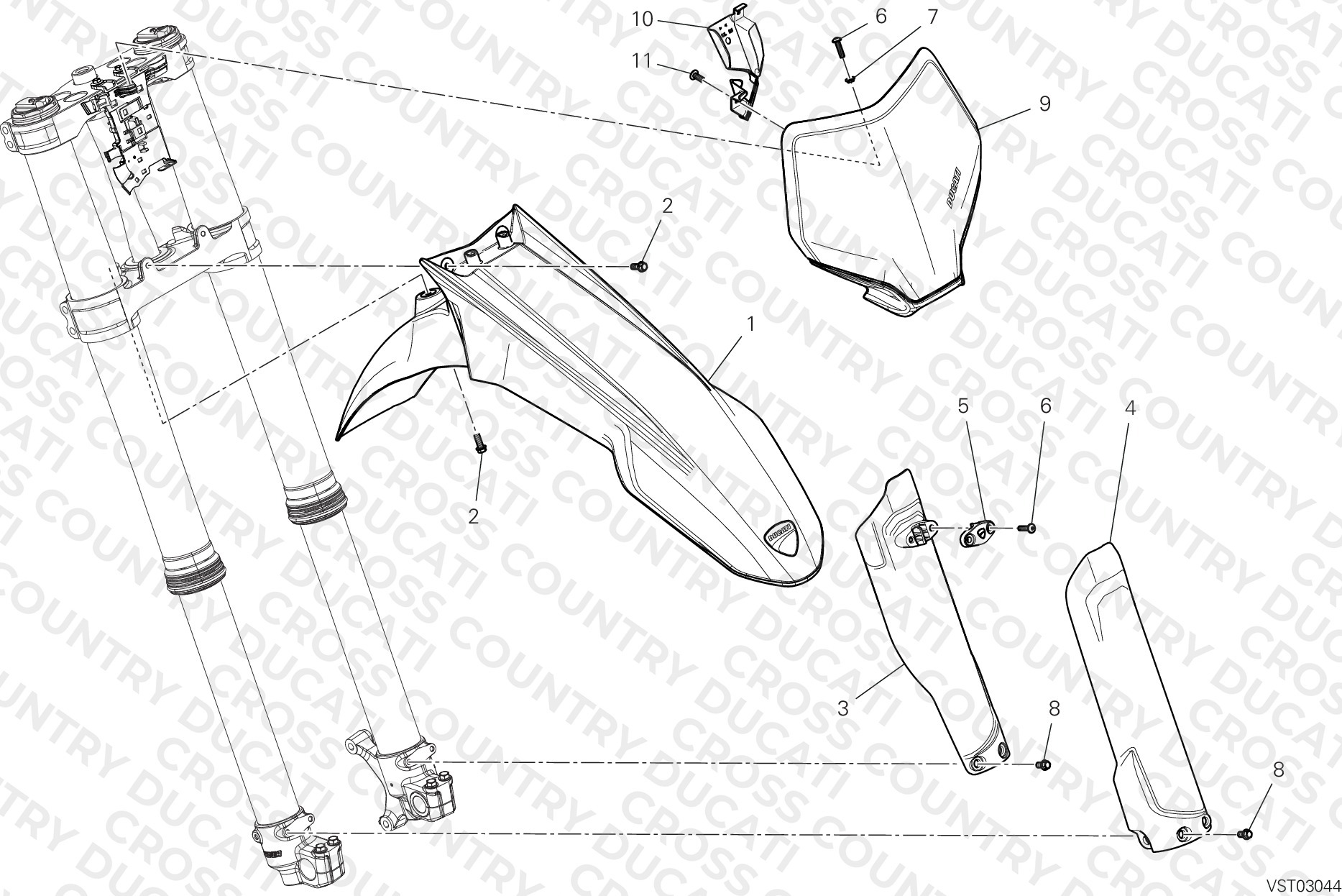 Front Mudguard