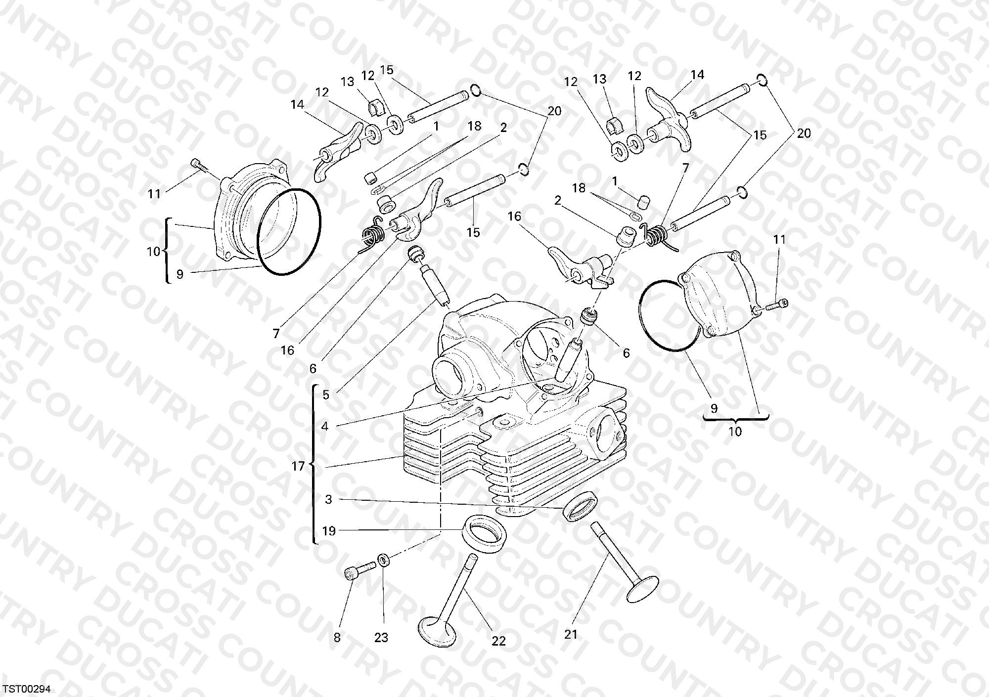 Vertical Cylinder Head