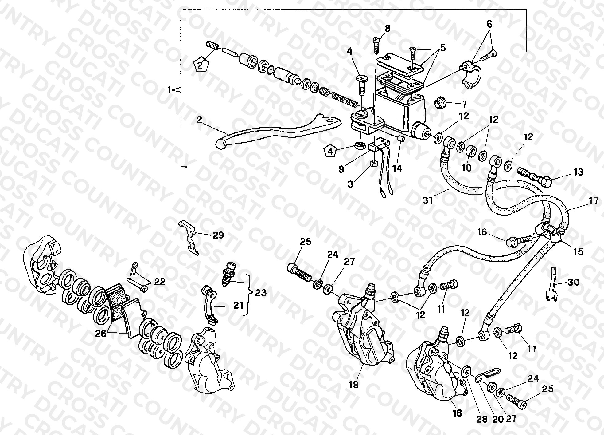 Front Brake System Fm 012262