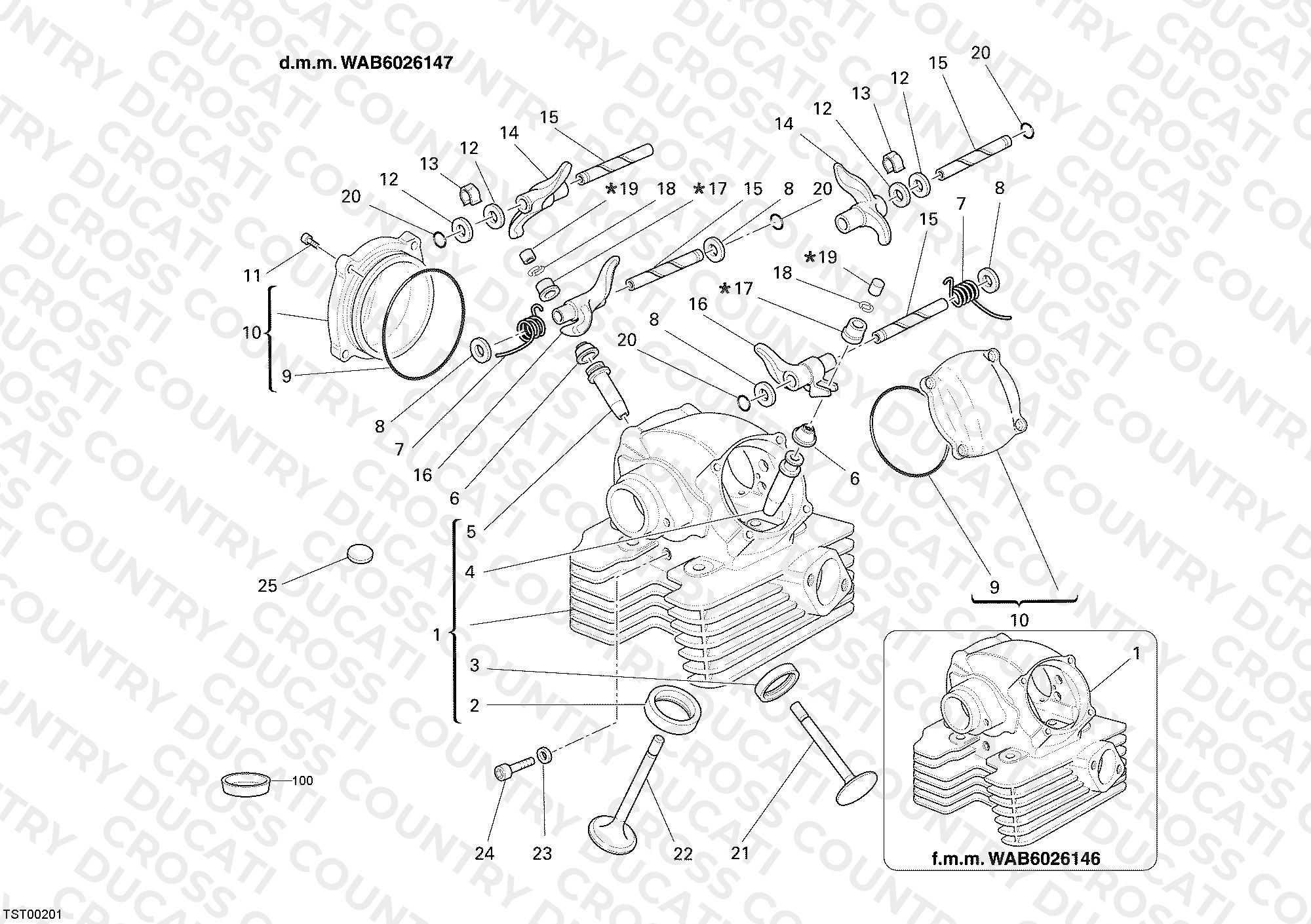 Vertical Cylinder Head