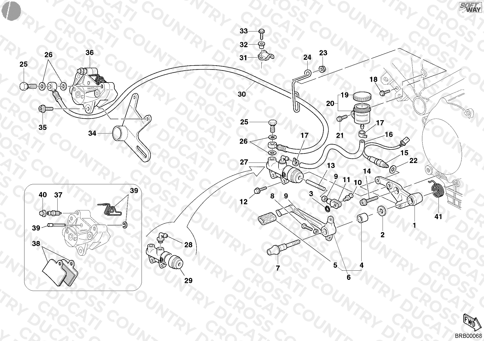 Rear Brake System
