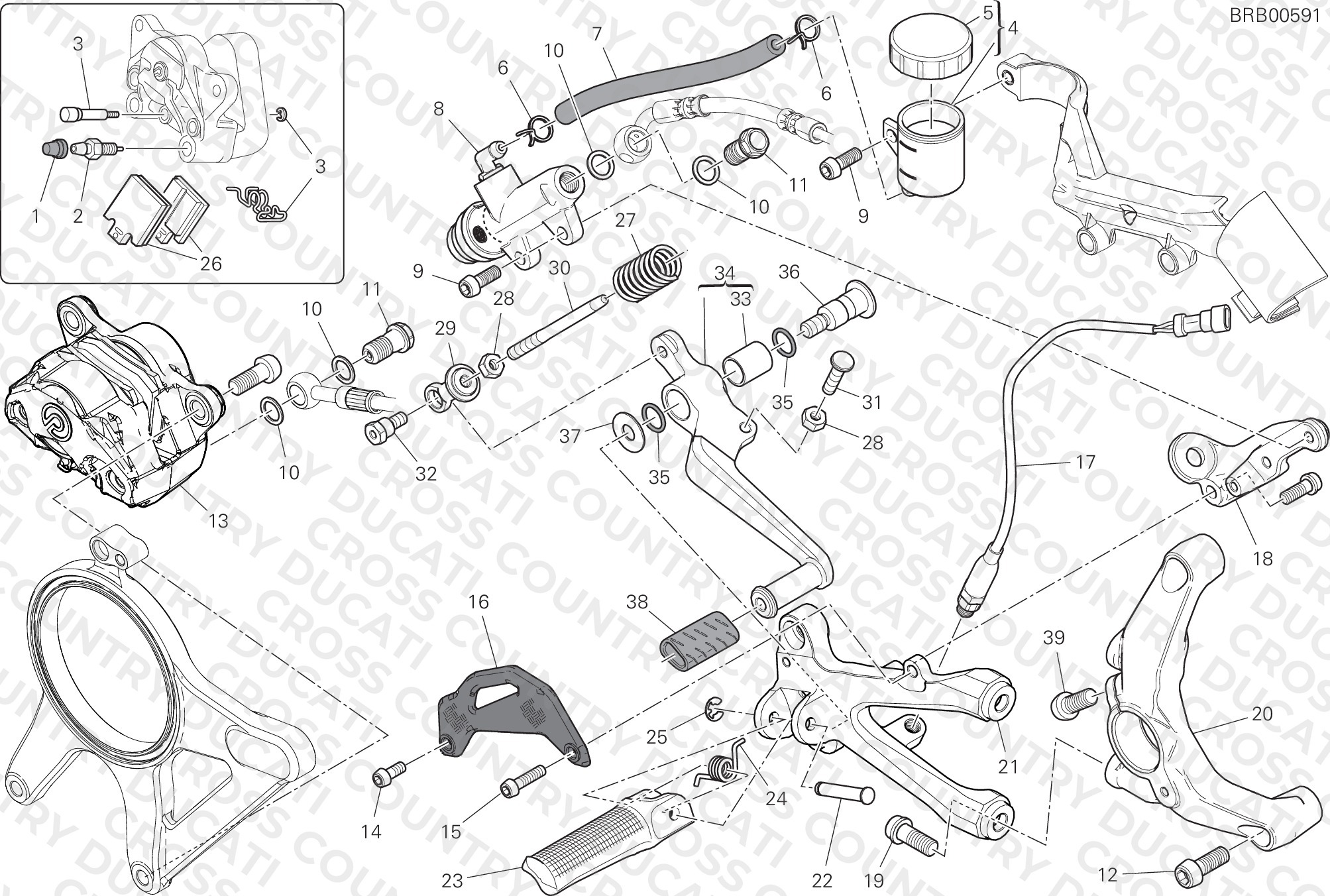 Rear Brake System
