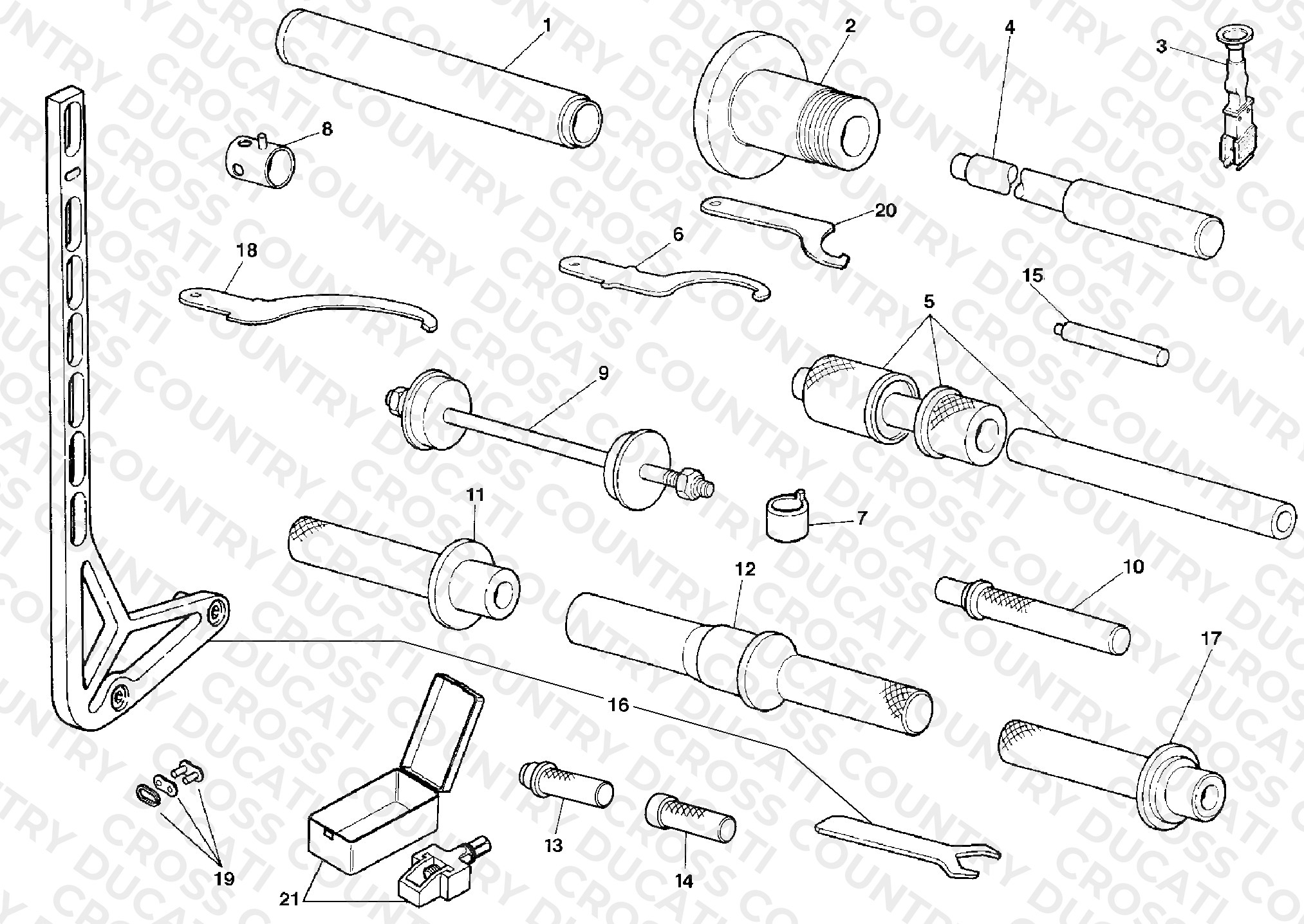 Workshop Service Tools, Frame