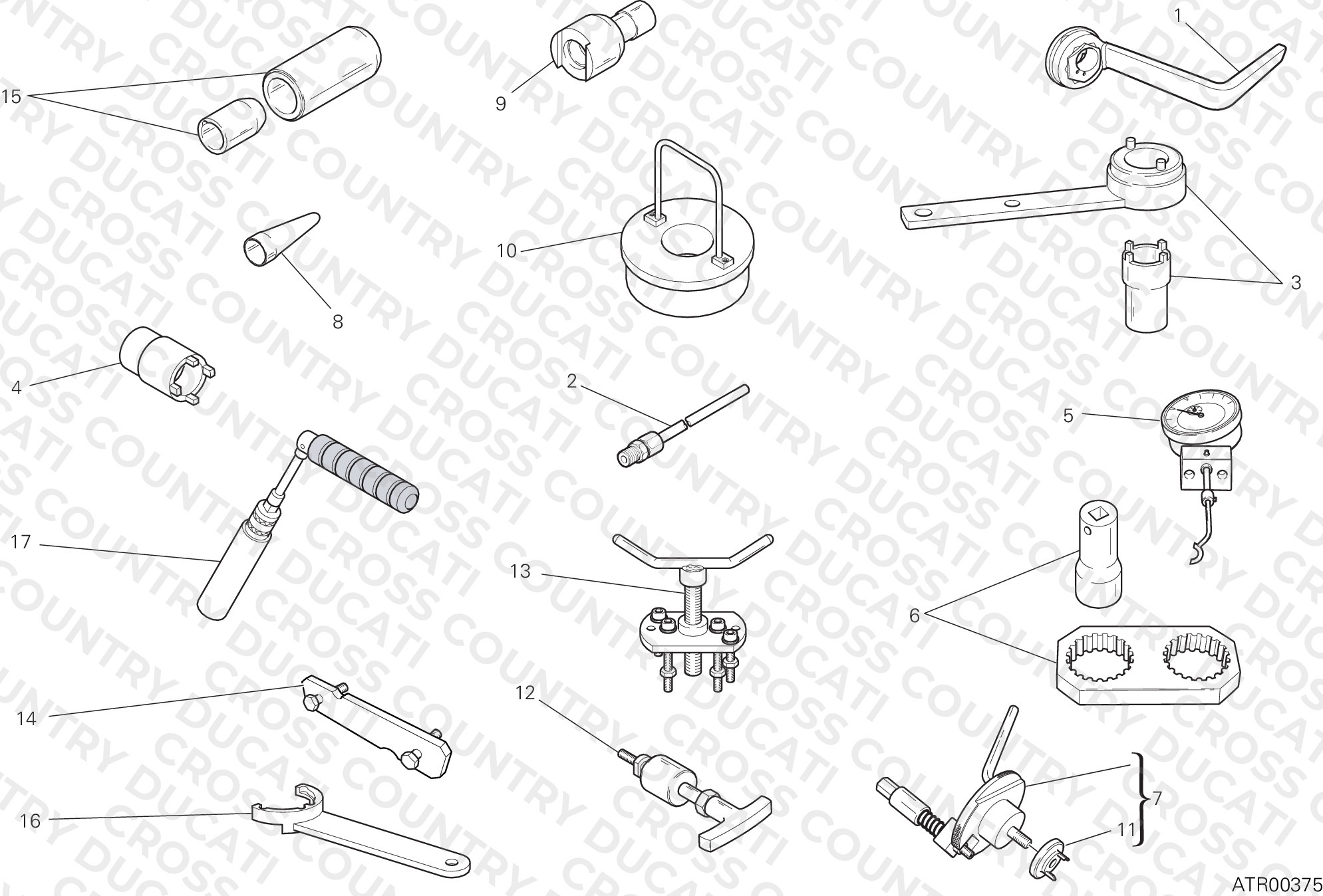 Workshop Service Tools, Engine