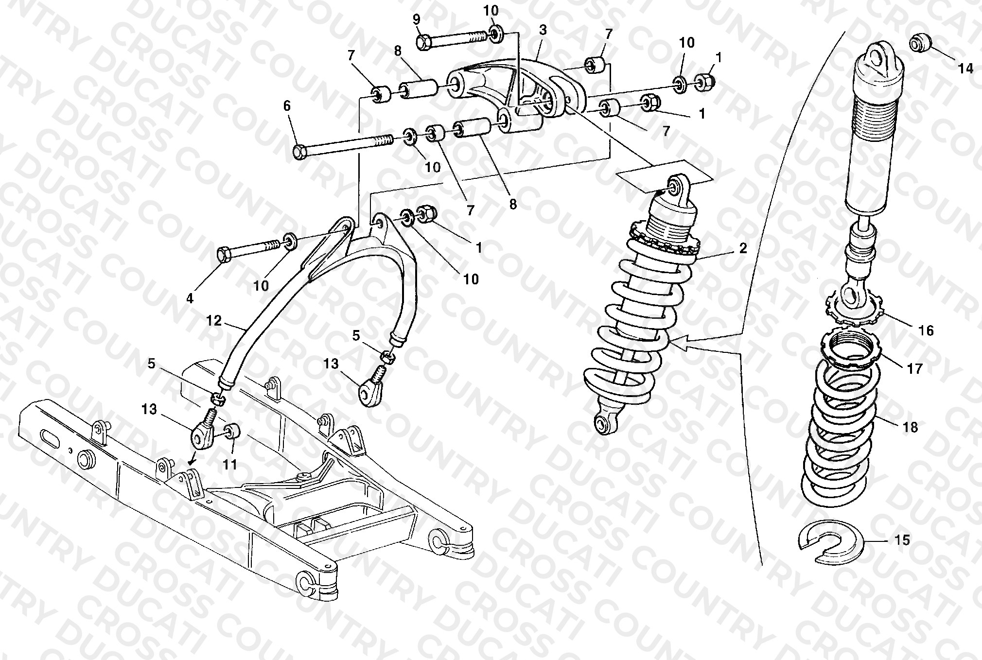 Rear Shock Absorber