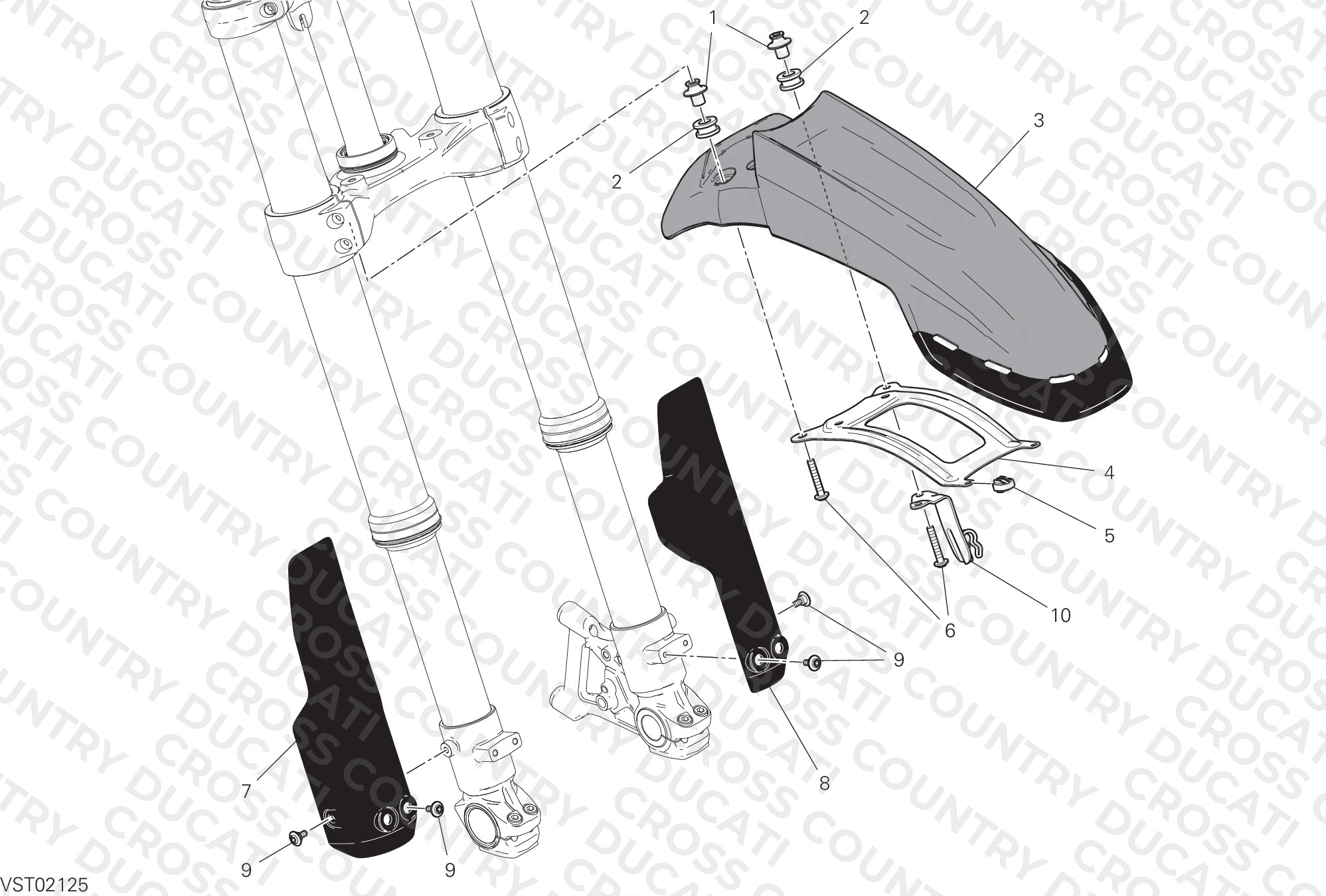Front Mudguard