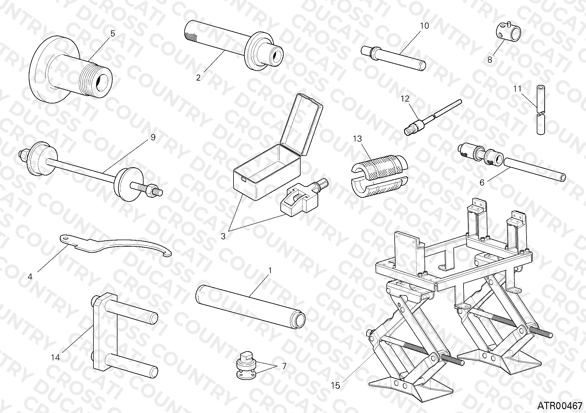Workshop Service Tools, Frame