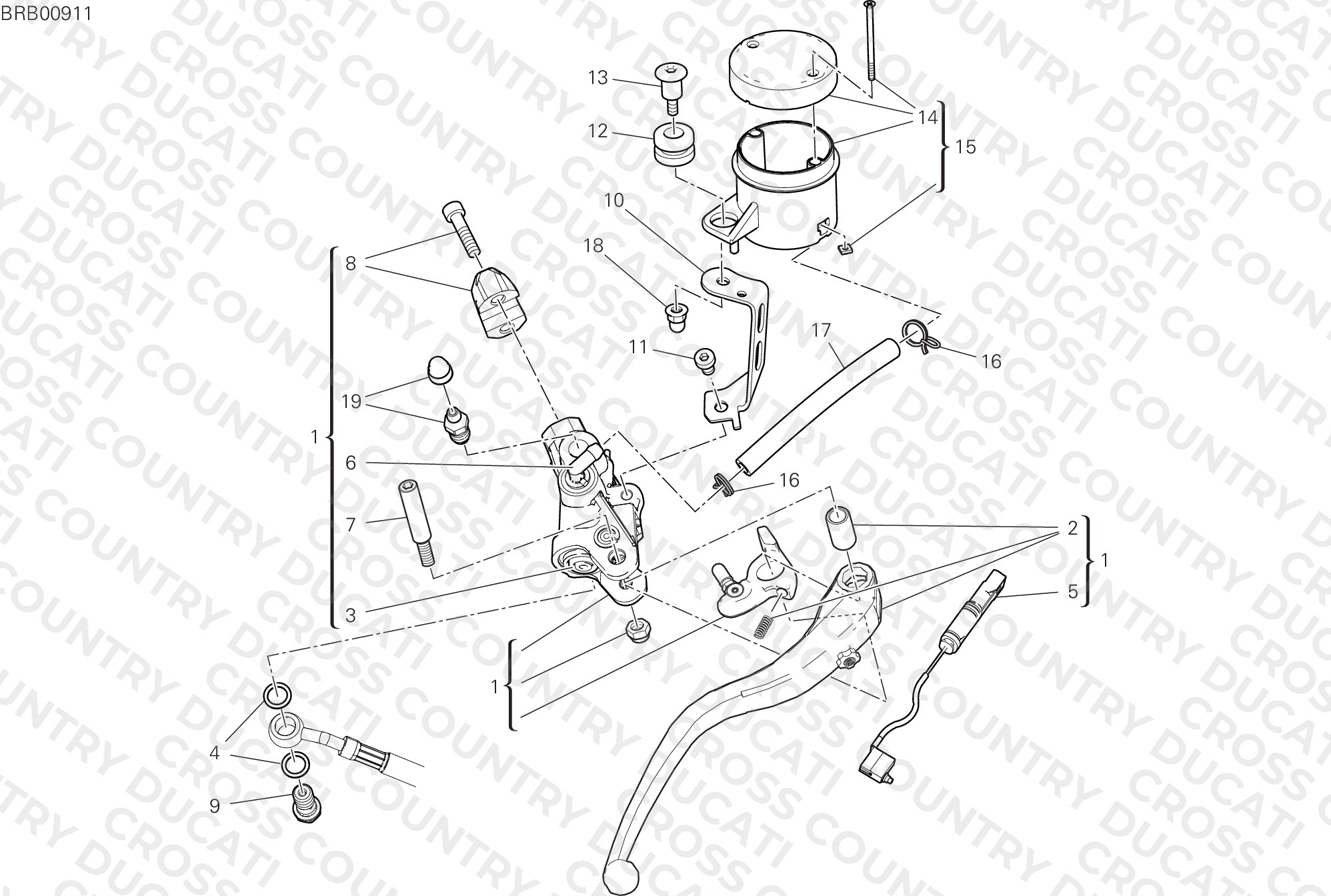 Front Brake Pump
