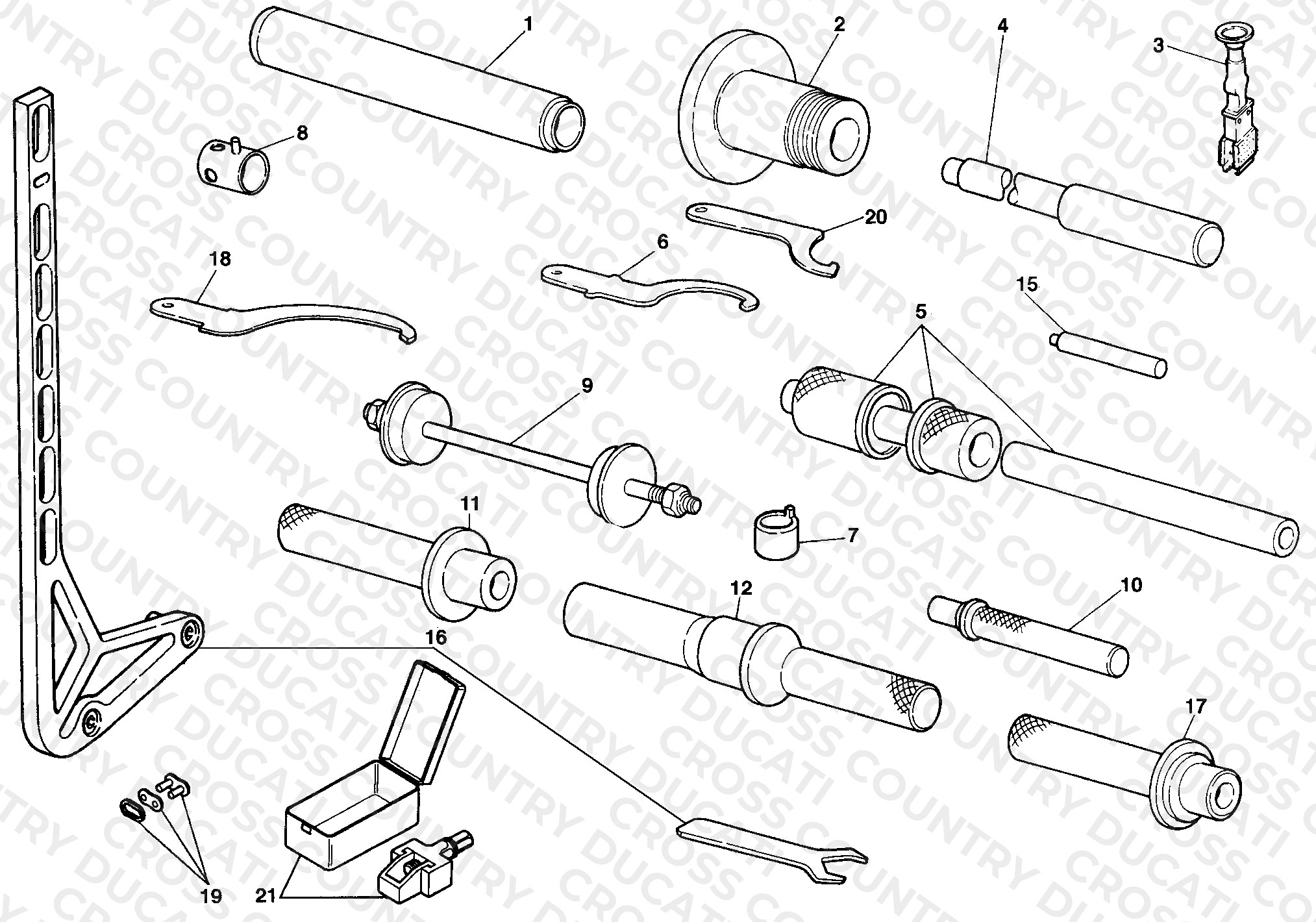 Workshop Service Tools, Frame