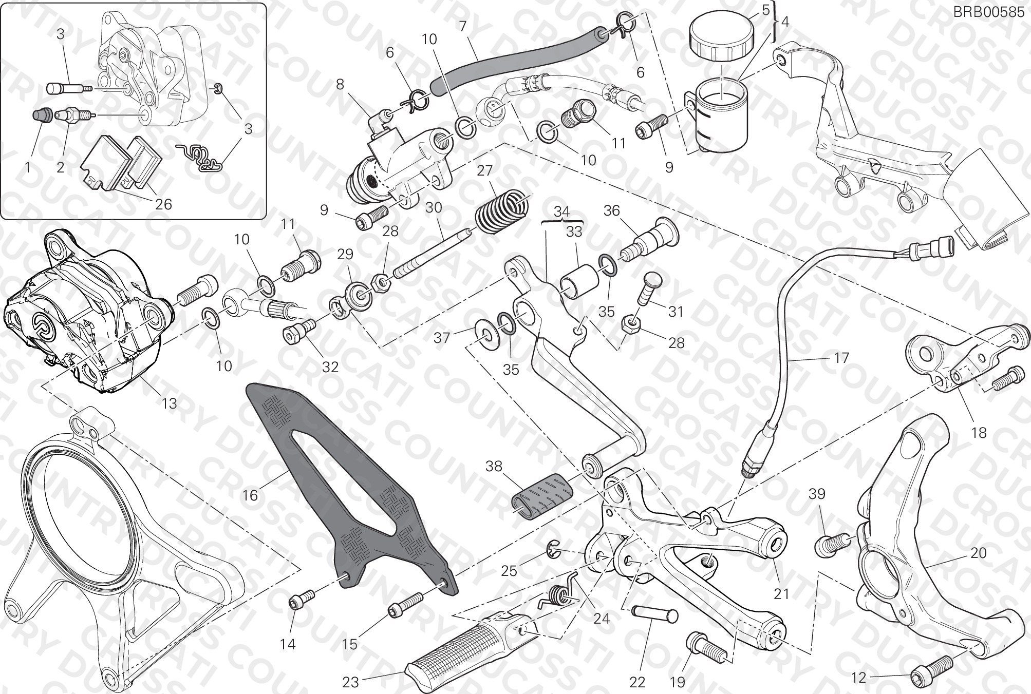 Rear Brake System