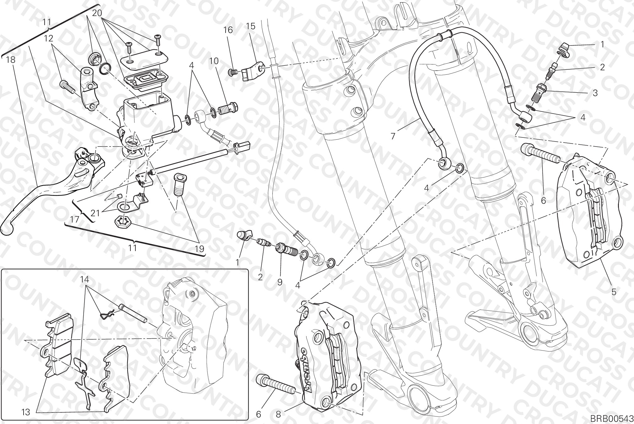 Front Brake System
