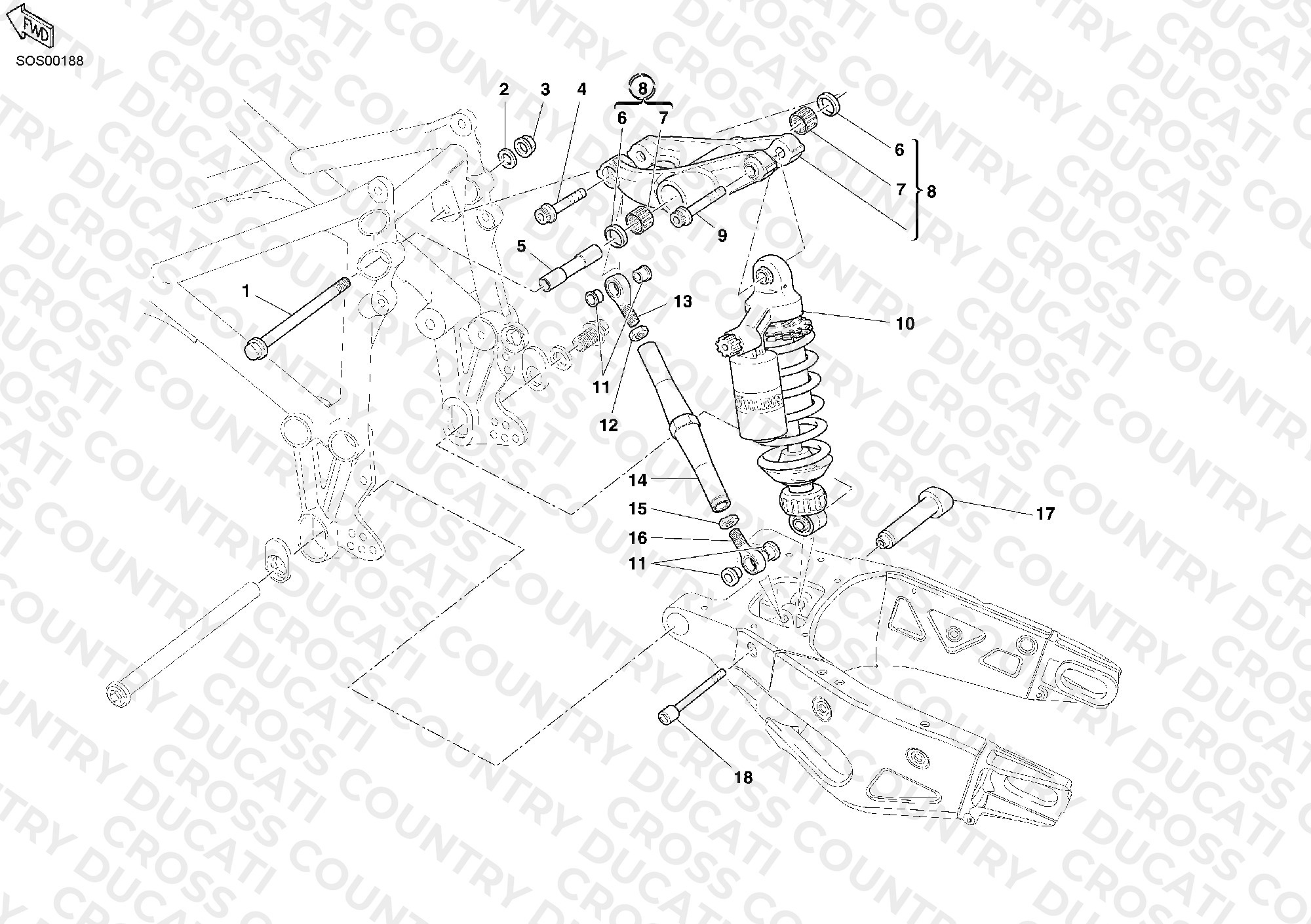 Rear Shock Absorber