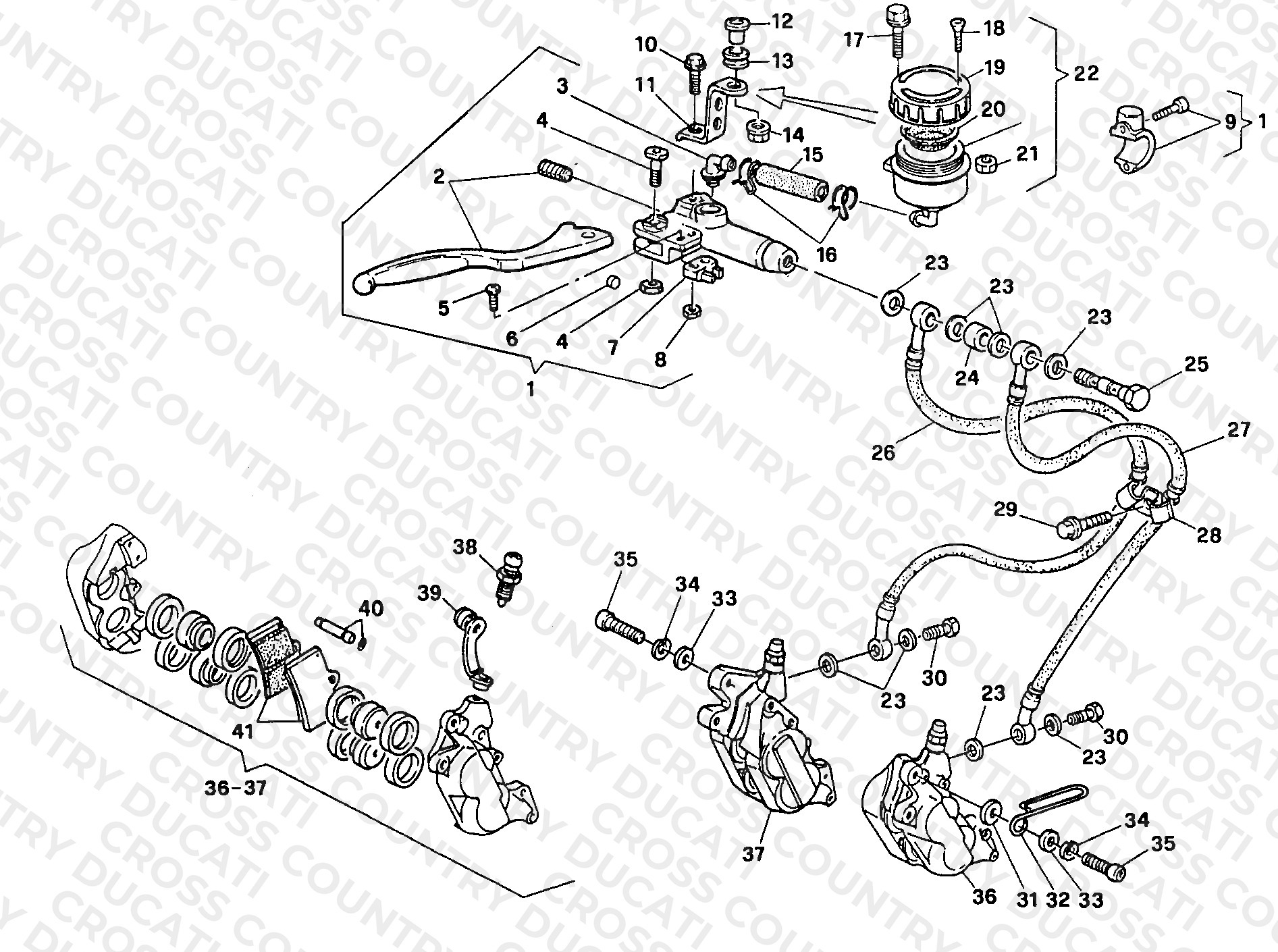 Front Brake System