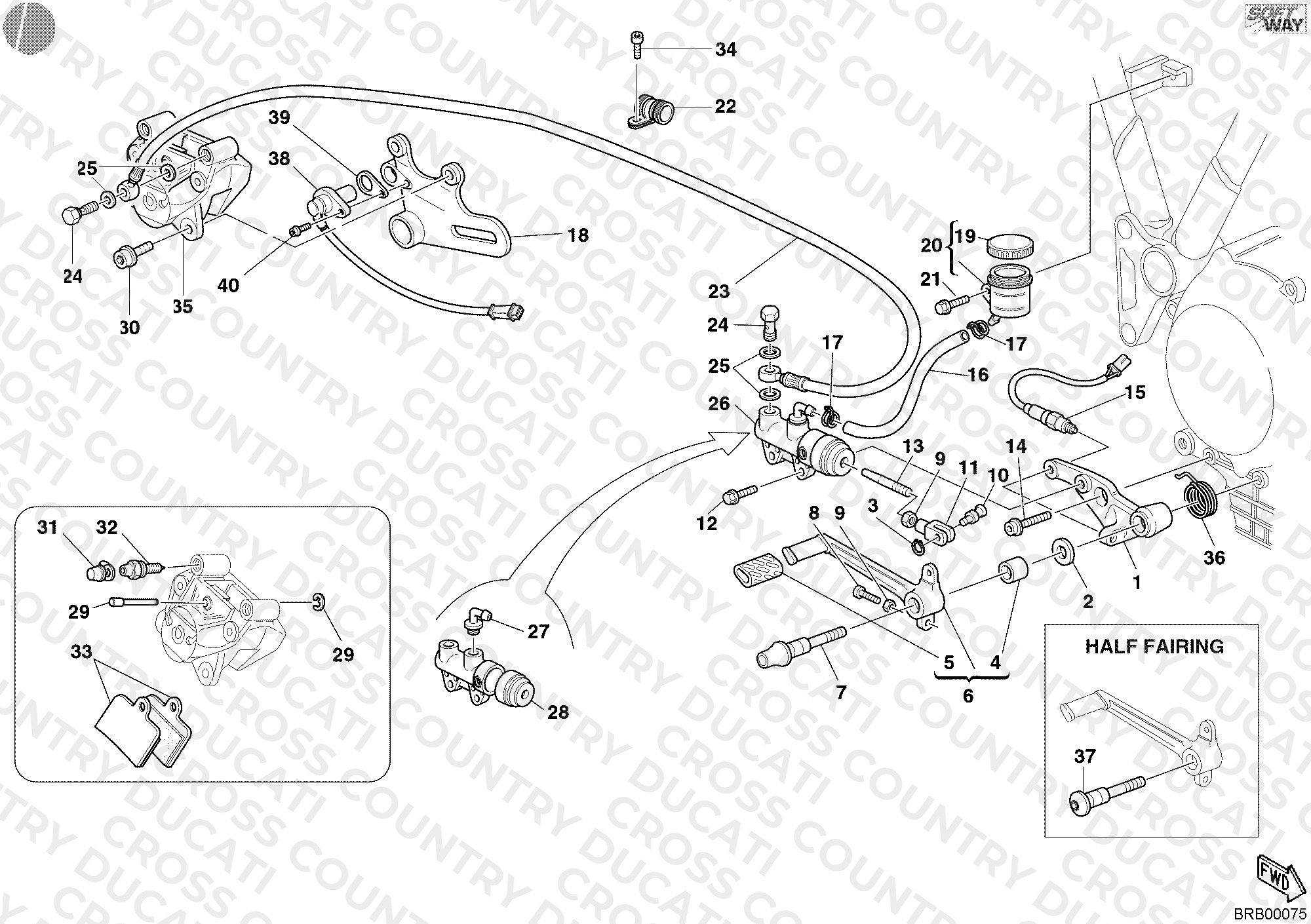 Rear Brake System