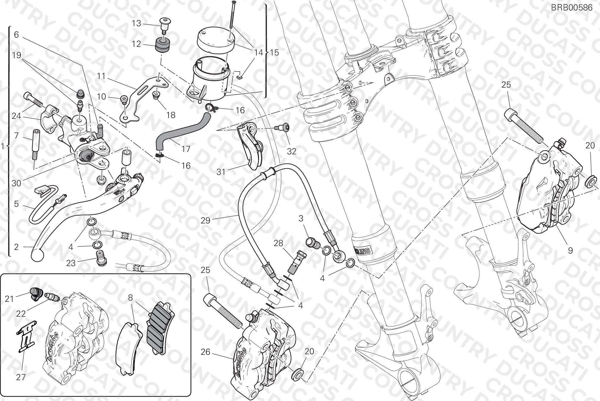 Front Brake System