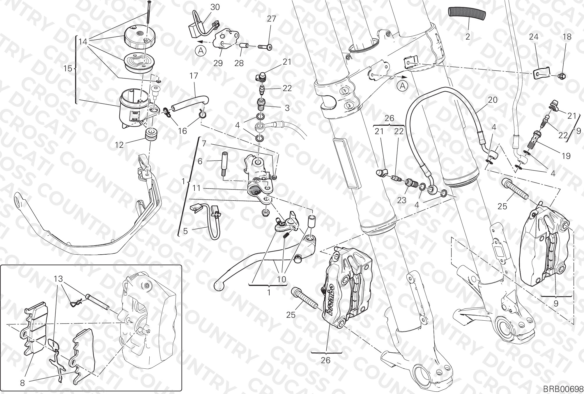 Front Brake System