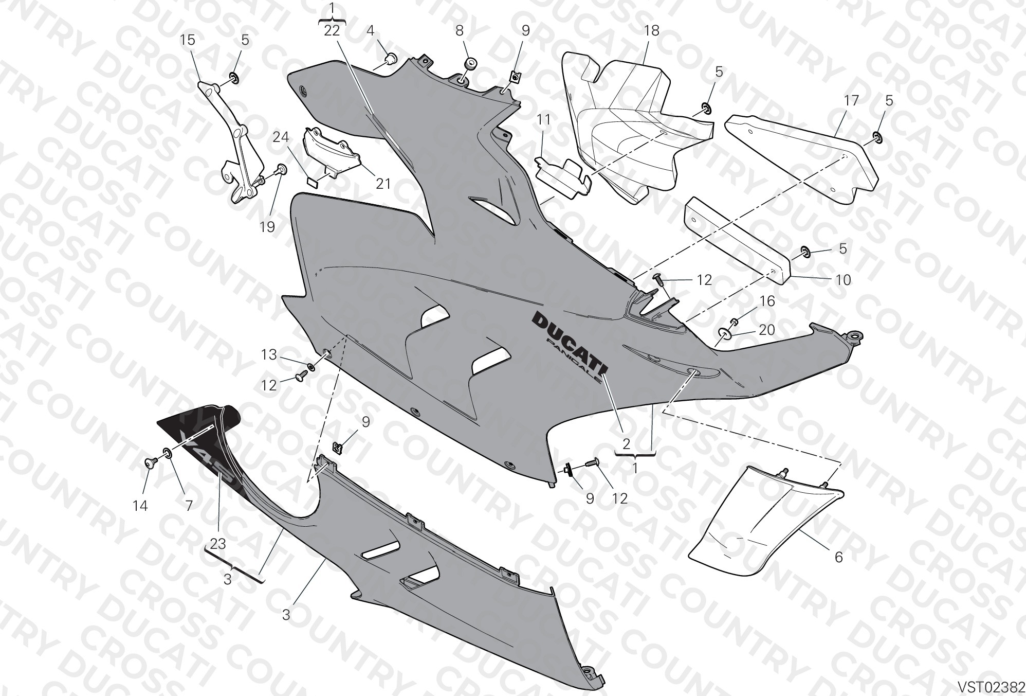 Fairing, Rh