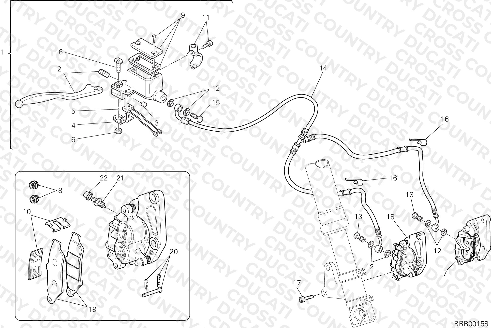 Front Brake System