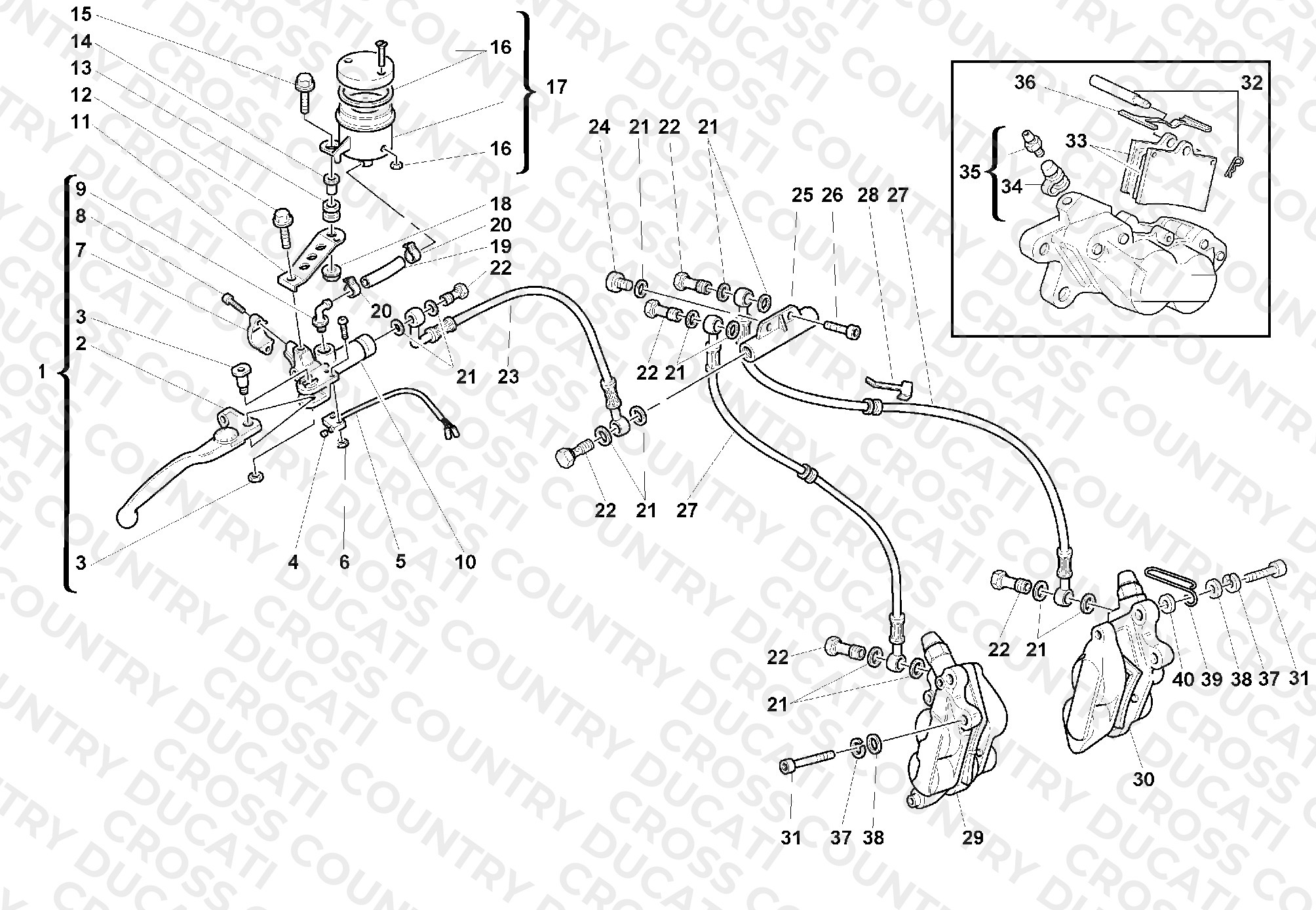 Front Brake System