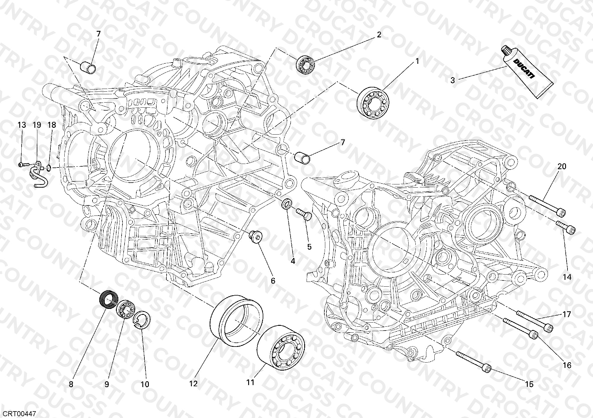 Crankcase Bearings