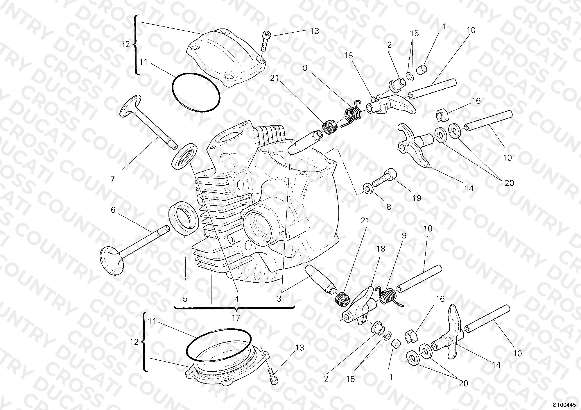 Horizontal Cylinder Head