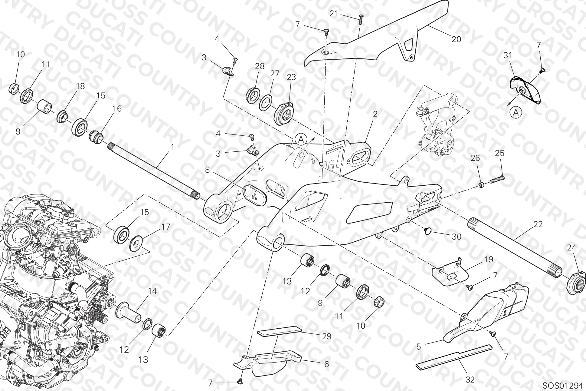 Rear Swinging Arm