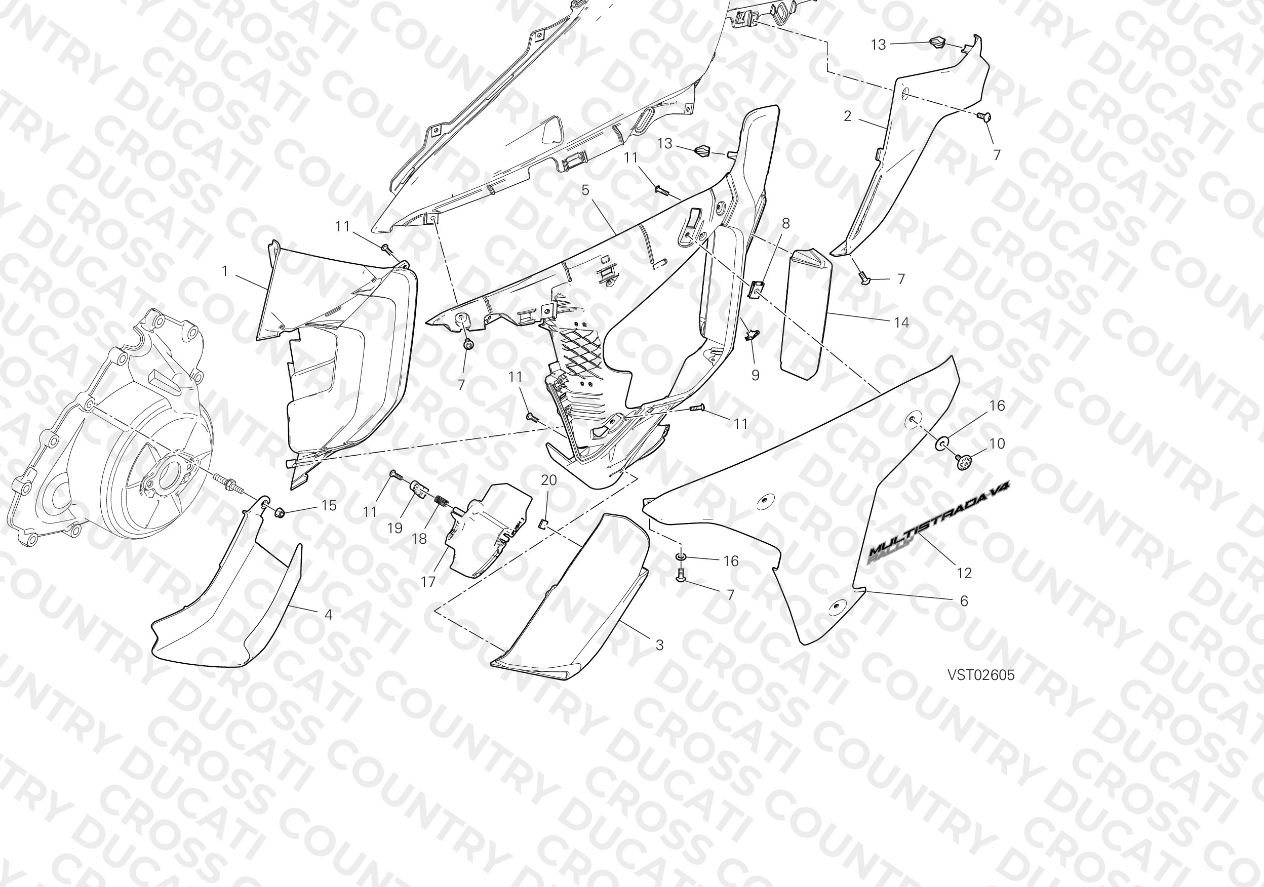 Cover , Frame Lh