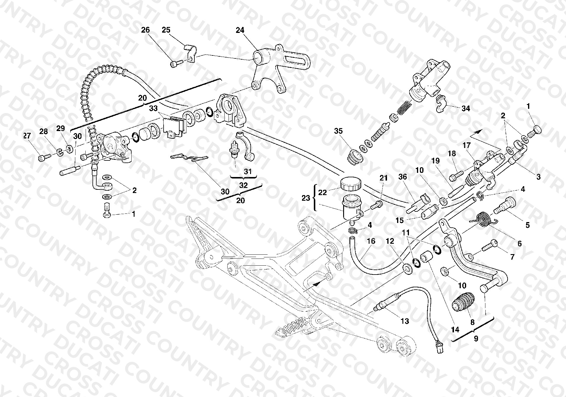 Rear Brake System