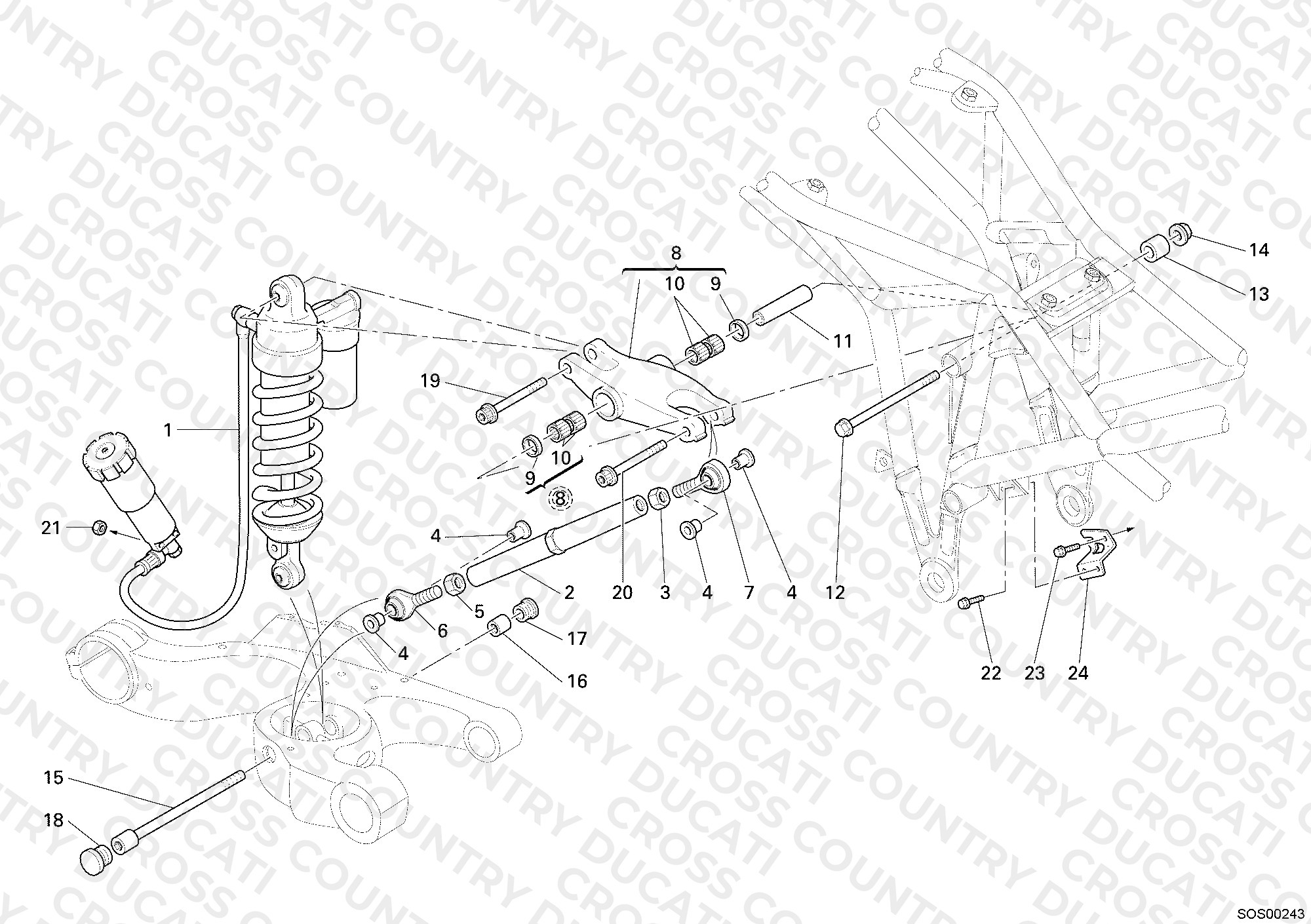 Rear Shock Absorber