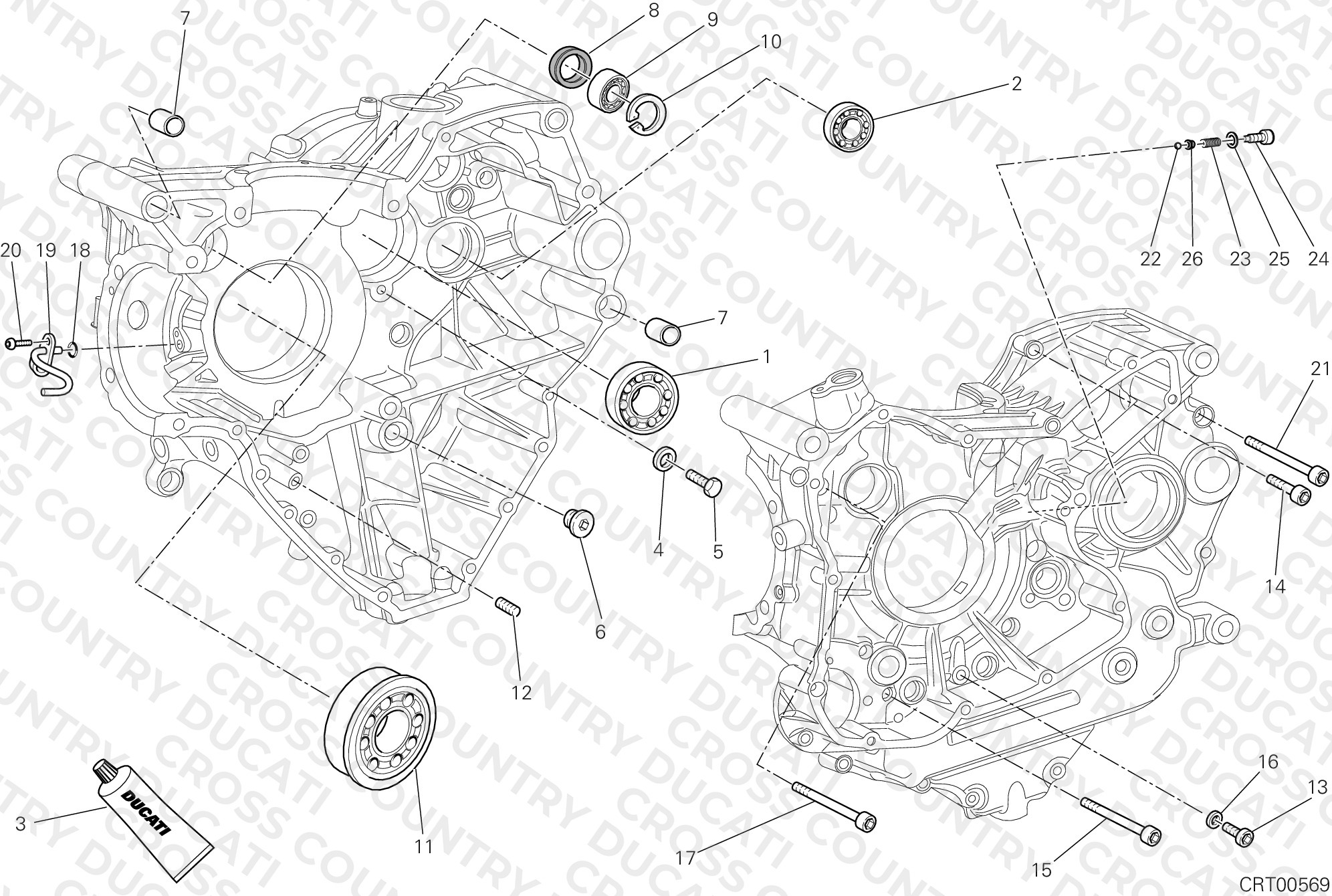 Crankcase Bearings