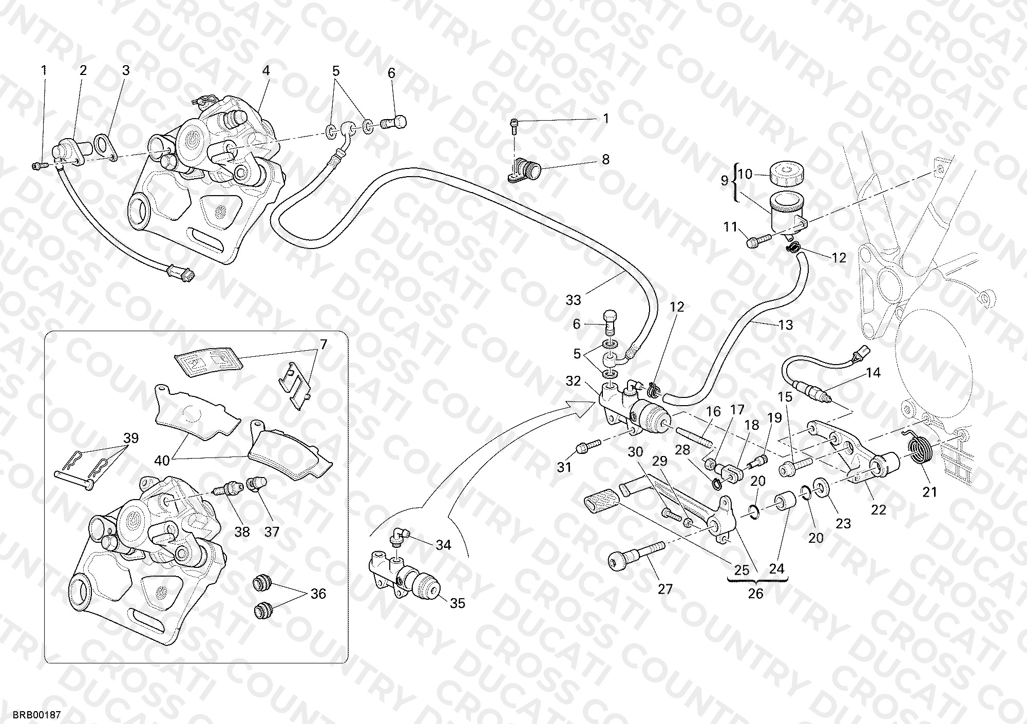 Rear Brake System