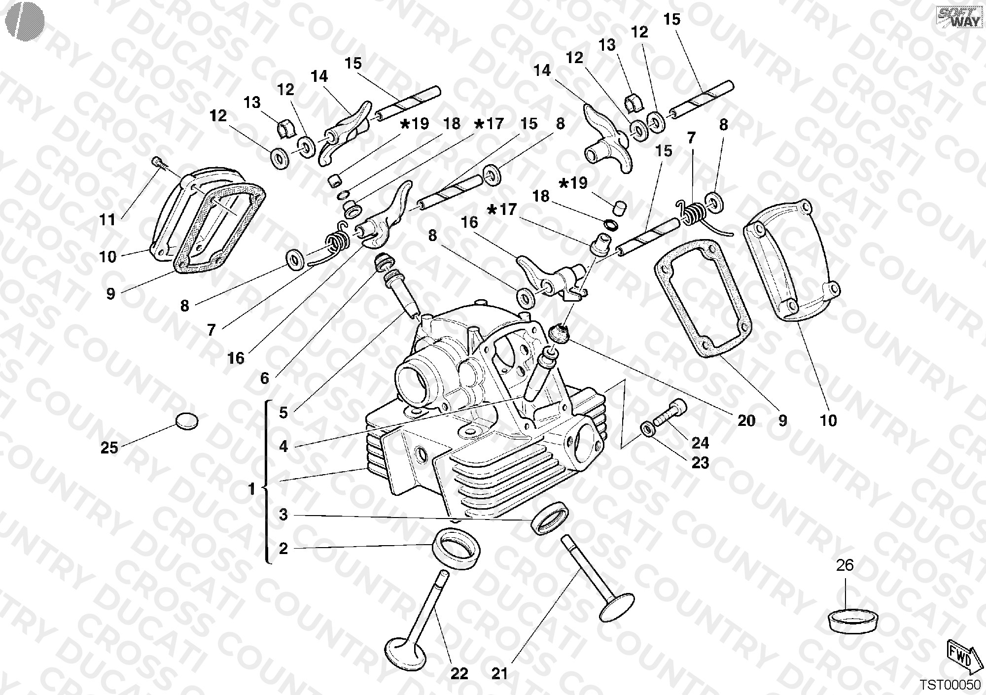 Vertical Cylinder Head