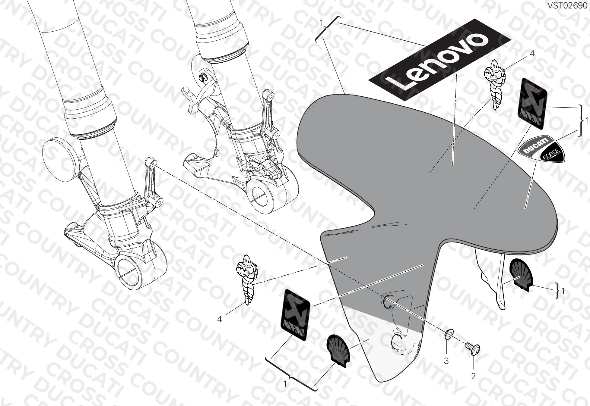 Front Mudguard