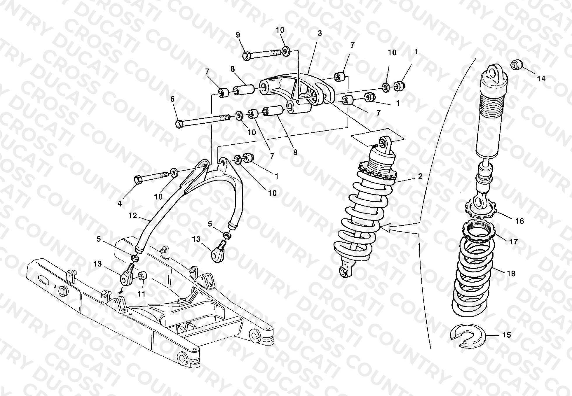 Rear Shock Absorber