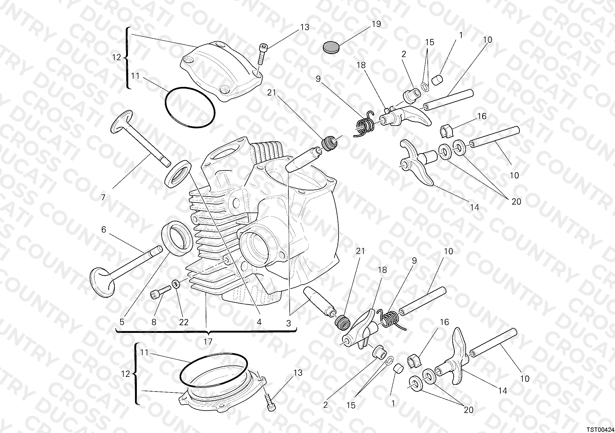 Horizontal Cylinder Head