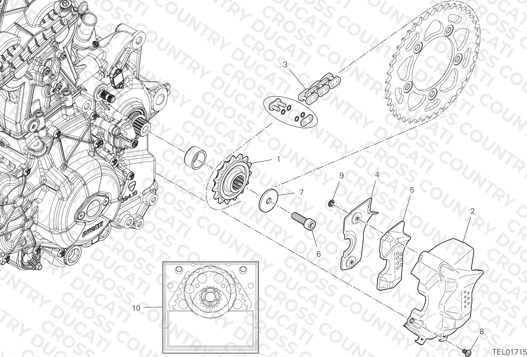Front Sprocket - Chain
