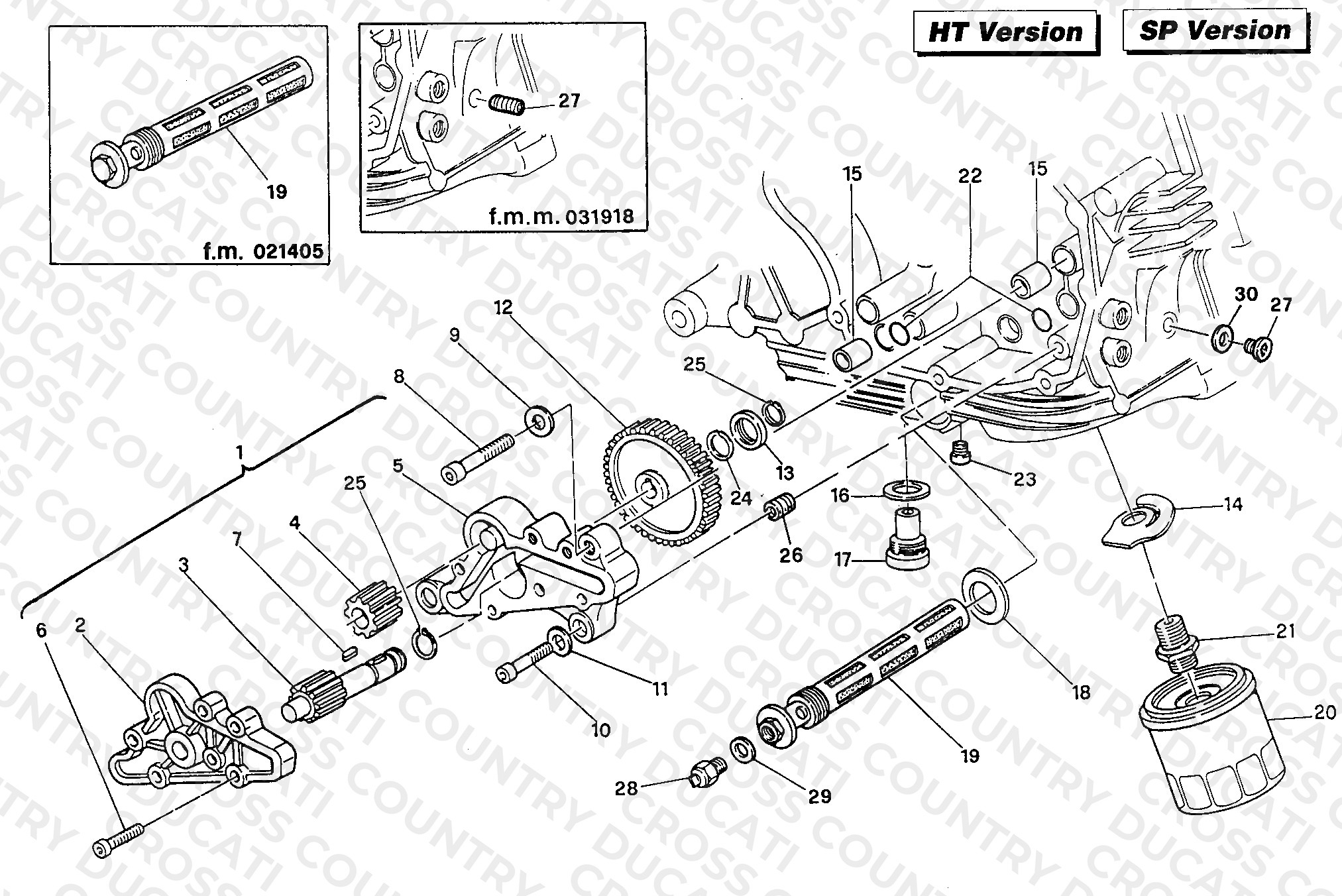 Oil Pump - Filter Ht, Sp