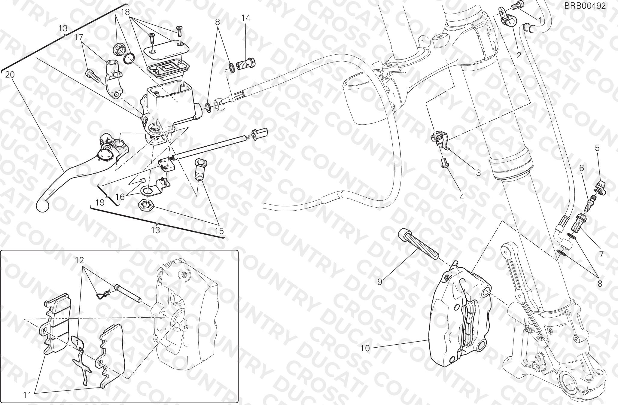 Front Brake System