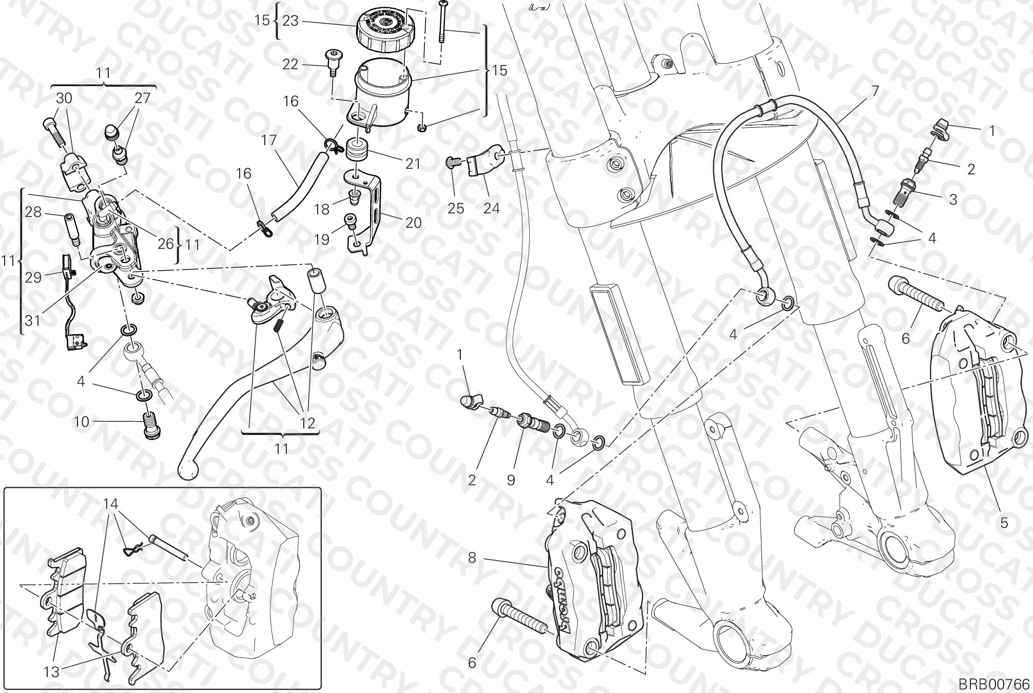 Front Brake System