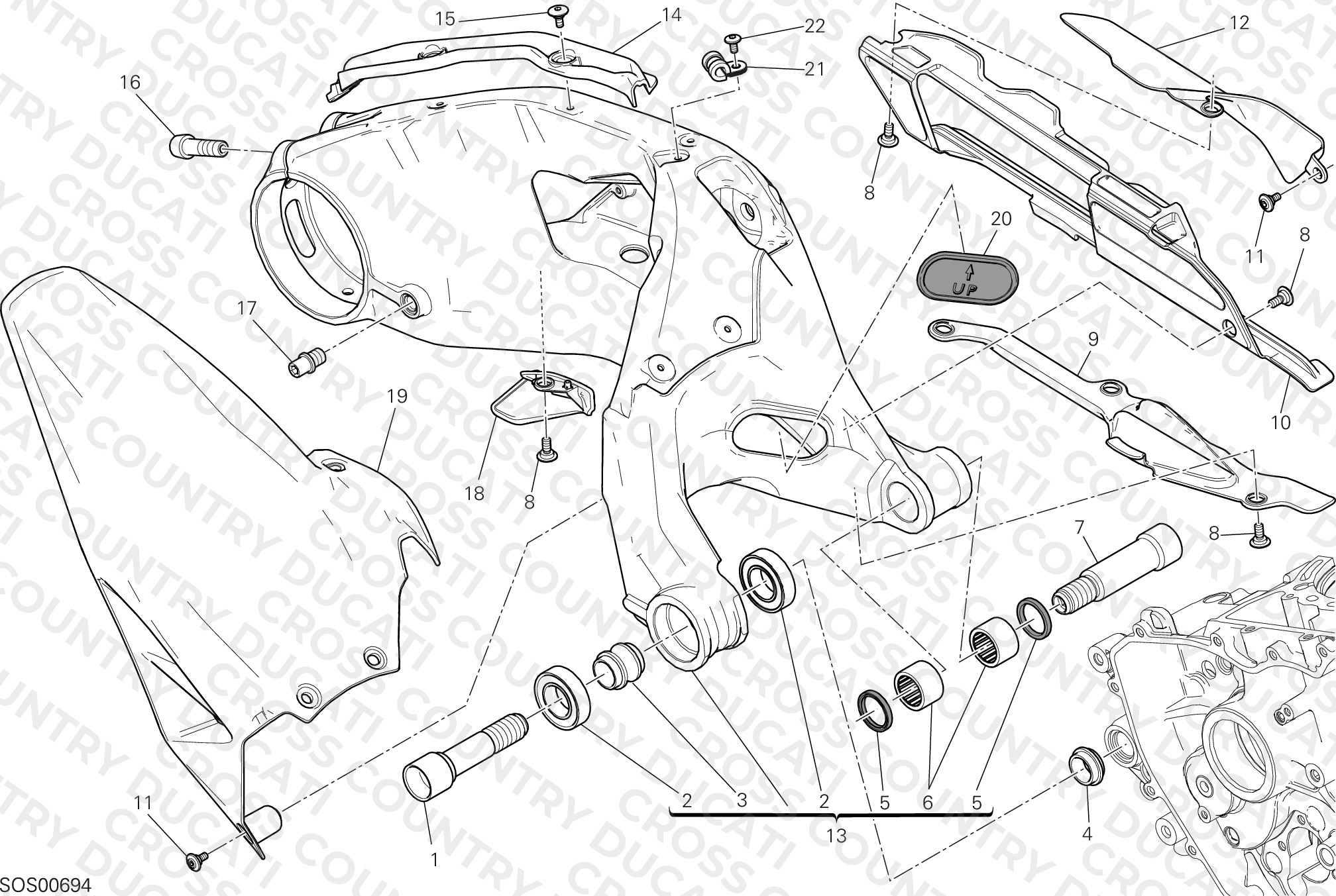 Rear Swinging Arm