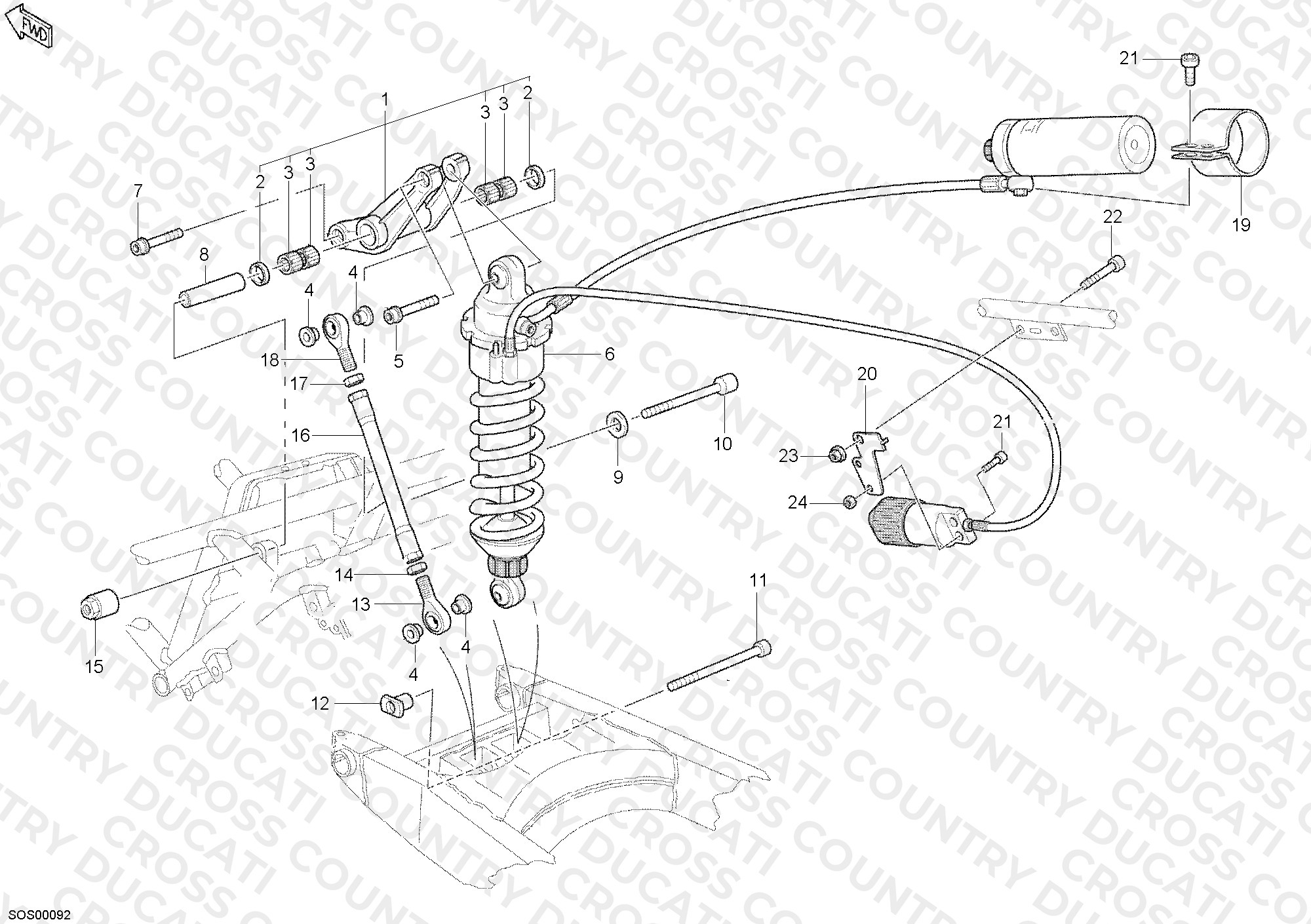 Rear Shock Absorber
